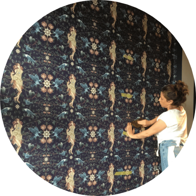 Sharon Lynch specialist wallpaper installer in London and Bristol